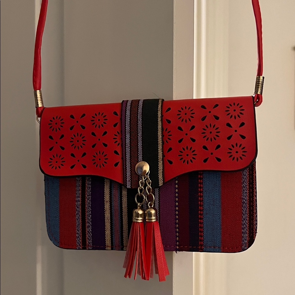 Colorful Patterned Crossbody